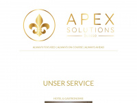 apex-swiss.com Webseite Vorschau
