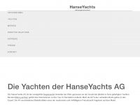 hanseyachtsag.com Webseite Vorschau