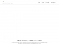 magic-forest-art.de Webseite Vorschau