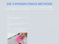 3-phasen-fokus-methode.com Webseite Vorschau