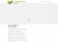 gruenderwiese.de Webseite Vorschau