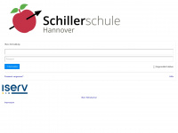 iserv-schillerschule.de Webseite Vorschau