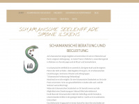 schamanische-seelenpfade.net Webseite Vorschau