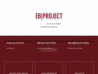 ebproject.de Webseite Vorschau