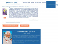 prosveta.co.uk Webseite Vorschau