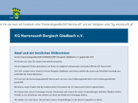 narrenzunft-bergisch-gladbach.de Webseite Vorschau
