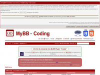 mybbcoding.de Webseite Vorschau