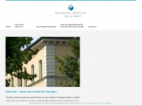 privates-institut-bau.de Webseite Vorschau