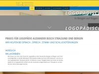logopaedie-busch.de Webseite Vorschau