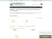 shopmodule.biz Webseite Vorschau