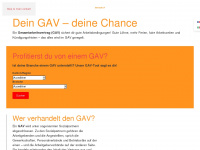 what-the-gav.ch Webseite Vorschau