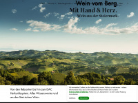 steiermark.wine Webseite Vorschau