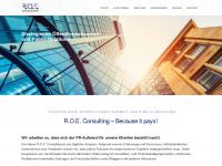 roe-consulting.de Webseite Vorschau