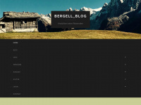bergell-blog.ch Webseite Vorschau