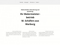 ms-malerbetrieb.de Webseite Vorschau