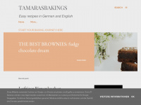 tamarasbakings.blogspot.com Webseite Vorschau