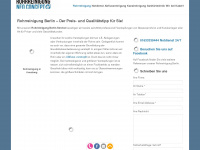 rohrreinigung-berlin.net Webseite Vorschau