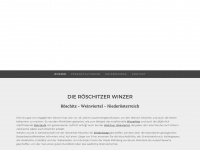 dieroeschitzerwinzer.at Webseite Vorschau