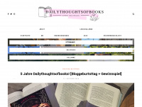 dailythoughtsofbooks.de Webseite Vorschau