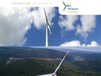 windpark-rohrberg.de Webseite Vorschau