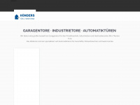 hoenders-torsysteme.com Webseite Vorschau