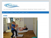 physio-bueren.ch Webseite Vorschau