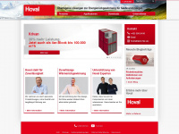 hoval-energyrecovery.com Webseite Vorschau