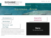 susannebrem.ch Webseite Vorschau