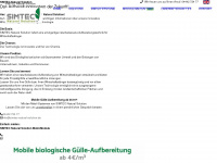 simtec-natural-solution.de Webseite Vorschau