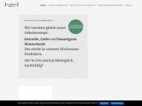 wachmannmuehle.at Webseite Vorschau