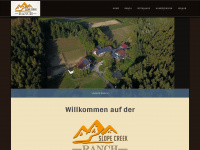 slope-creek-ranch.de Webseite Vorschau