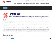 zep.sk Webseite Vorschau