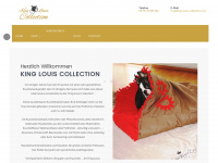 king-louis-collection.com Webseite Vorschau
