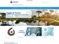 aspenpharma.fr Webseite Vorschau