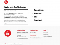 designundcode.at Webseite Vorschau
