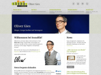 olivergies.de Webseite Vorschau