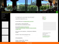 fondue-dupont.ch Webseite Vorschau