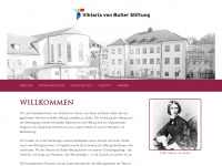 viktoria-von-butler-stiftung.de Webseite Vorschau