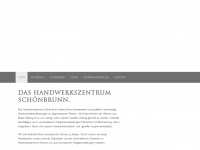 handwerkszentrum-schoenbrunn.de Webseite Vorschau