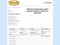 tavlisa.eu Webseite Vorschau