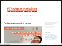 theanaesthesia.blog Thumbnail