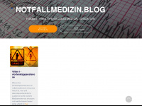 notfallmedizin.blog Webseite Vorschau