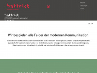 hattrickdesign.com Webseite Vorschau