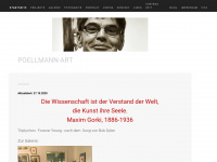 poellmann-kunst.jimdo.com Webseite Vorschau