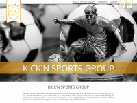 kickandsportsgroup.de Webseite Vorschau