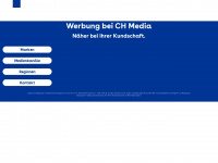 chmediawerbung.ch Webseite Vorschau