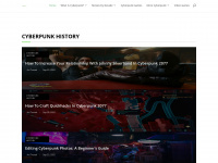 cyberpunkreview.com Webseite Vorschau