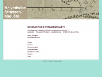strassenenquete.ch Webseite Vorschau