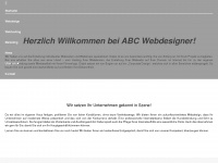abc-webdesigner.de Webseite Vorschau