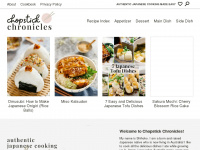 chopstickchronicles.com Webseite Vorschau